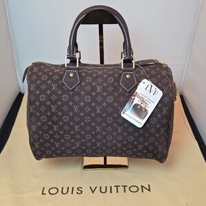 Louis Vuitton 2006 Speedy 30 Mini Lin Collection, Archived No Longer Produced
